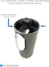 Shifter Knob Chrome Cap for 2004 2005 2006 Ford F-150 - With Stronger Clips - Install in Seconds - Triple Chrome Plated...