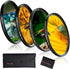 62mm Close-up Filter Set(+1,+2,+4,+10), Professional Macro Filter with Filter Pouch for Camera Lens...