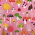 Mushroom Fabric Fat Quarters for Quilting,Cotton Printed Food Pattern Fabric Bundles 18x22,Botanical Woodland Theme SZRUIZFZ (6pcs)...
