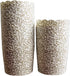 50-Pack Paper Baking Cups, Greaseproof Disposable Cupcake Muffin Liners (Large, Gold Scroll)...