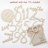 Baby Milestone Numbers|Baby Photo Props Wooden|Newborn Birth Announcement Card Wooden|...