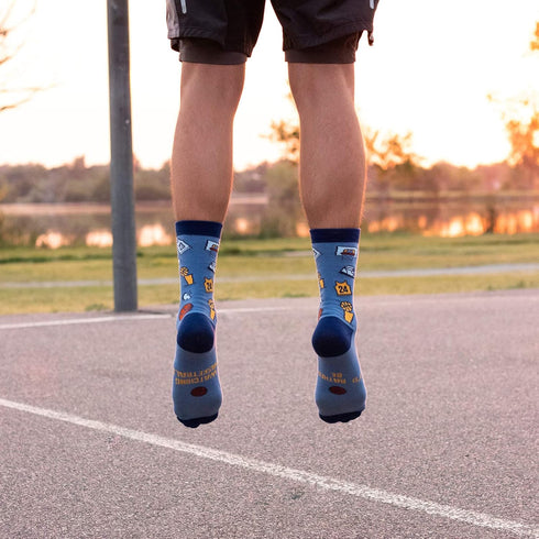 Lavley Funny Socks for Sports Fans, Players and Coaches - Gifts for Men, Women, and Teens...