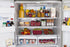 Kitchen Spaces KSEG12-AMZ Egg Tray 14pc Stackable Food Storage Organizer for Refrigerator, 14.5" x 3" x 4.5", Clear...