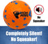 Indestructible Dog Ball, Orange - Tough Dog Toy for Aggressive Chewers, Great for Indoor and Outdoor Play, Soft Dog Toy for Fetch...