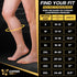 Calf Compression Sleeve - Leg Compression Sleeves for Shin Splints, Varicose Vein Compression Leg Sleeve for Women & Men, Calf Sleeves for Runners...