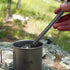 Kuvik's Titanium Spork - Ultralight and Compact for Backpacking, Camping, and Hiking...