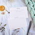 Outus 50 Pieces Bridal Recipe Cards Double Sided Kitchen Recipe Cards Sage Simple Wildflower Recipe Cards Notecards for Wedding, Bridal Shower, Fa...