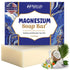 Dead Sea Magnesium Soap Bar – Deep Cleansing, Moisturizing Body Soap for Dry Itchy and All Skin Types – Shower Soap Soothes Muscles and Joints – A...