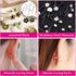shynek Earring Posts and Backs, 1800pcs Earring Making Supplies with Stainless Steel Earring Posts and Earring Backs for Studs, Earring Making Kit...