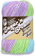 Lily Sugar and Cream Cotton Yarn, Violet Stripes, 2 oz....