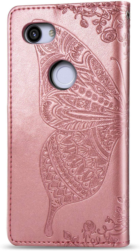 Wallet Flip Case for Xiaomi Redmi 9A, Diamond Butterfly 5, PU Leather, Magnetic Card Slots, Cash Wallet/Purse, Wrist Strap, Not Water Resistant......