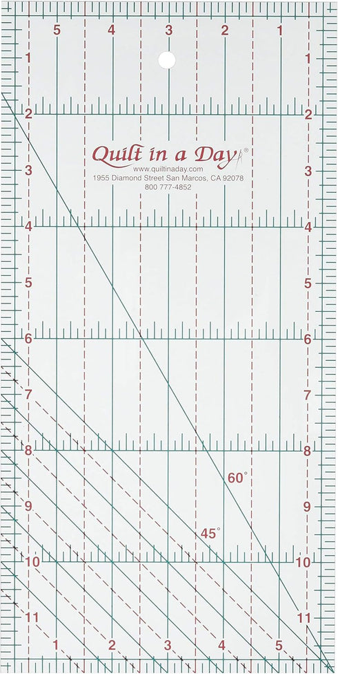 Quilt in a Day 6-Inch by 12-Inch Ruler...
