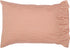 VHC Brands Sawyer Mill Ticking Striped Cotton Farmhouse Standard Bedding Accessory, Pillowcase Set 21x30, Red Country...