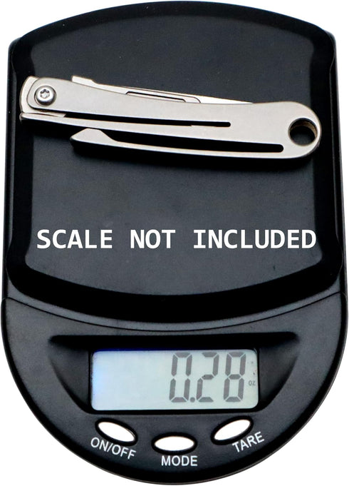 Titanium Keychain Knife & 10 Replaceable Razor Blades, Mini Folding Scalpel Pocket Knife Box Cutter Hobby Knife...