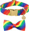 Rainbow Flag Dog Collar Gay Pride Stuff for Parade, DOGWONG LGBTQ Flags Equality Pet Apparel Decor Gift and LGBT Ally Accessories...