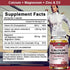Extra Strength 4-in-1 Calcium + Magnesium + D3 + Zinc Supplement Complex for Bone and Immune Health. 120 SoftGels, 60 Day Supply...