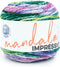Lion Brand Yarn Mandala Impressions, Bulky Yarn, Mermaid, 1 Pack......