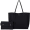 Women's Faux PU Leather Tote Shoulder Purses Bag for women, Big Capacity Tassel Handbag...