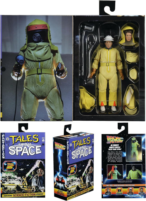Marty NECA Back to The Future 7” Scale Action Figure Ultimate Tales from Space...