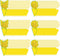 120 Pack Fungus Gnat Traps for House Indoor, Fungus Traps Fruit Fly Traps for Indoors Gnats Sticky Traps for Plants Yellow Sticky Traps for Gnats...