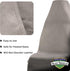 Seat Cover - Washable Car Seat Protector from Sweat, Food, Dirt after Gym, Swimming etc. - Universal Gray Public Car Seat Covers for Transit Bus, ...