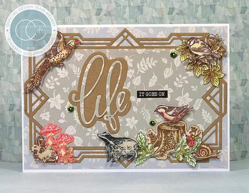CRAFT CONSORTIUM LTD Woodland Craft Consortium Double-Sided Paper Pad 6"X6" 40/Pkg...