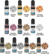 Alcohol Ink Set - 26 Bottles Vibrant Colors Alcohol Inks, High Concentrated Resin Ink, 10 Colors Metallic Alcohol Pigment Resin, Alcohol Based Ink...