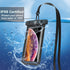 Takfox [Floating Waterproof Phone Pouch for Samsung Galaxy S24 Ultra S23 Plus S22+ S21 Note 20 Ultra A14 A03S A13 A23 A51 A71 A54 A15 5G iPhone 15...