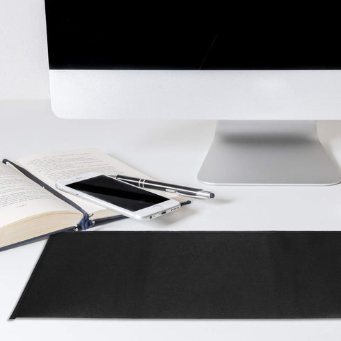 kwmobile Dust Cover Compatible with Universal Keyboard (L) - Computer Keyboard Protector Fabric Case - Black...