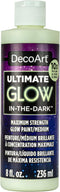 Deco Art Ultimate Glow-In-The-Dark Paint 8oz...