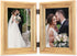 Lawrence Frames 4x6 Hinged Double Sutter Burnished Gold Picture Frame...