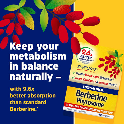 Enzymedica, Berberine Phytosome...
