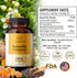 Boswellia Turmeric Capsules - Joint, Digestion & Brain Support Herbal Supplements w/Organic Herb Extract of Black Pepper | Vegan, Gluten Free, Non...