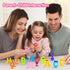 Suction Toys Kids Bath Toy for Toddler Aged 3, 30PCS Animal Alphabet Number Sucker Toy, Montessori Sensory Toy Gift for Kids Aged 4-8, Educational...
