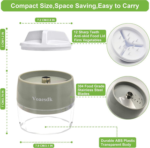 Handheld Spiralizer Vegetable Slicer,4 in 1 Heavy Duty Veggie Spiralizer Zucchini Spaghetti Maker,Vegatable Spiral Slicer for Salad,Carrot,Fruit,C...