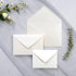 PONATIA 50 Pack A1 Envelopes, 3 5/8 x 5 1/8 Inches Ivory Envelopes Perfect for Weddings Cards, RSVP Cards, Response Cards, Baby Showers, Thank You...