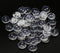 GANSSIA 20mm(13/16 Inch) Resin Clear Buttons with 2 Holes,Transparent Button for Shirt Sewing Scrapbooking DIY Project,Pack of 100pcs...