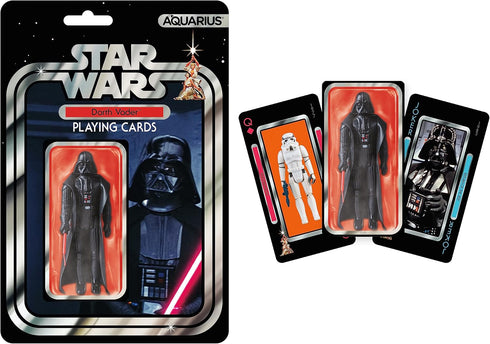 Aquarius Star Wars Darth Vader Premium Playing Cards - Darth Vader Themed Deck of Cards for Your Favorite Card Games - Officially Licensed Star Wa...