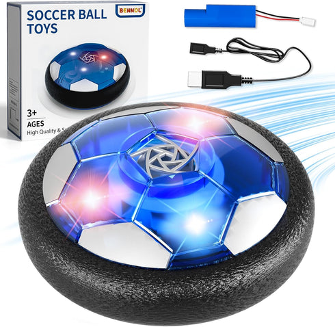 Bennol Hover Soccer Ball Toys Sets for 3 4 5 6 Year Old Boys Kids, Indoor Outdoor Outside Soccer Ball Toys for Kids Boys 3-5 4-8 6-8, 3 4 5 6 Year...