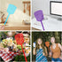 Fly Swatter,Plastic Flyswatters Multi-Pack,6 Bulk Vibrant Colorful Fly Killer,Long Handle Bug Swatter for Indoor and Outdoor...