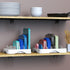 Simple Houseware Food Container Lid Organizer, Adjustable Dividers Lids Storage, 10''x8'', White...