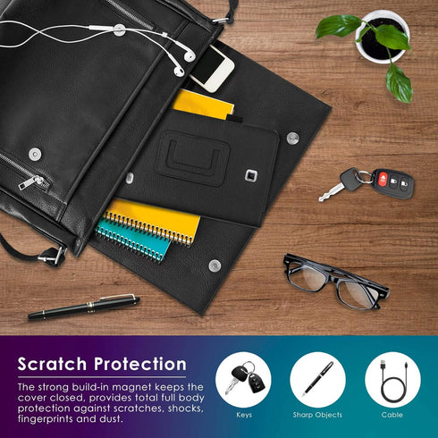 DETUOSI Slim Case for Samsung Galaxy Tab 4 7.0" 2014 (SM-T230/T231/T235), Ultra Thin Lightweight Folio Folding PU Leather Full-Body Protective Tab...