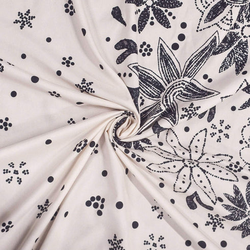Neasow Bohemian Tapestry Wall Hanging, Beige White Floral Tapestry with Dotted Daisy Medallion Print Bedroom Boho Hippie Home Decor, 60×80 inches...