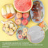 400 Pcs Fresh Keeping Bags,Plastic Food Storage Covers,Elastic Sealing Bowl Lids,Adjustable Wrap Bowl Covers for Family Kitchen Outdoor Picnic...