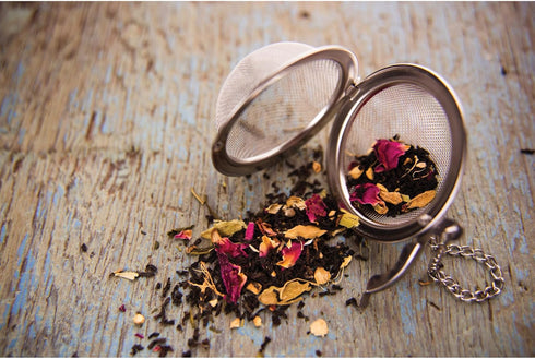 HIC Kitchen Jumbo Mesh Ball Tea Infuser, 18/8 Stainless Steel, For Loose Leaf Tea and Mulling Spices, 3-Inch...