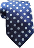 New Classic Dot JACQUARD WOVEN Silk Men's Tie Necktie...