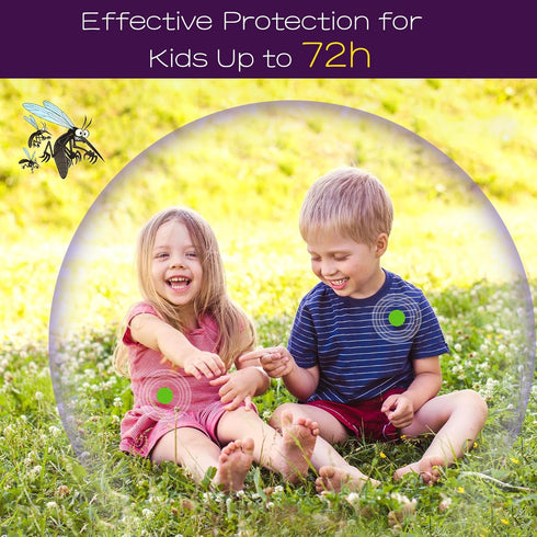 120 Pack Mosquito Patches - Deet Free Natural Citronella Mosquito Stickers for Toddlers Kids & Adults, Insect Patch for Indoor Outdoor Traveling C...