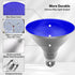Blue PAR38 LED Flood Light Bulbs, 30W (100 Watt Equivalent), Outdoor Waterproof PAR38 Landscape Bulbs for Garden, Bedroom, Valentine's Day, Hallow...