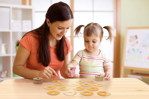 Genuine Fred Glazed and Confused, Donut Memory Game, Include 48 Donuts with 24 toppings to Pair. Great Family Game for Kids & Adults. Fun Gift for...