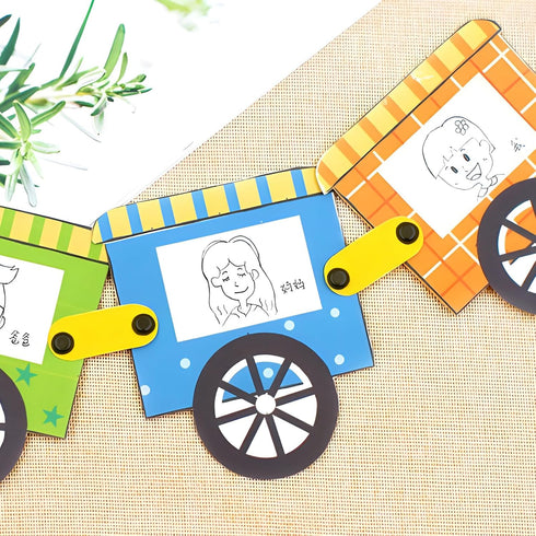 100 PCS Mini Brads Fasteners - Mini Round Head Metal Paper Fasteners for DIY Craft - Black(6mm*12mm)...